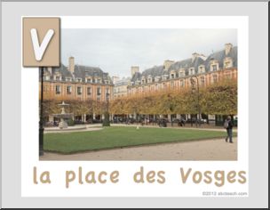 French: Abcdaire: Vosges (Place des)