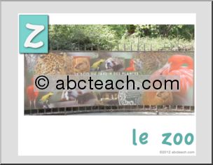 French: Abcdaire: Zoo