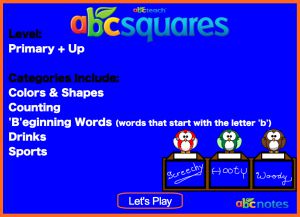 Interactive: Notebook: Games: Abcsquares (prim2)