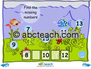 Interactive: Notebook: Aquarium: Find the Missing Numbers (primary)