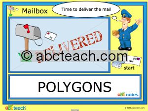 Interactive: Notebook: Math: Mailbox Game (shapes)