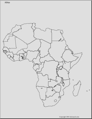Map: Africa