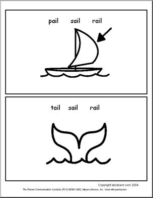 “ail” words (version 1) Word Family Booklet