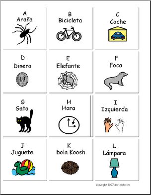 Spanish: El Alfabeto (elementaria)