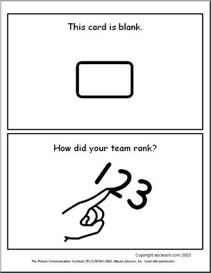 “ank” words (version 1) Word Family Booklet