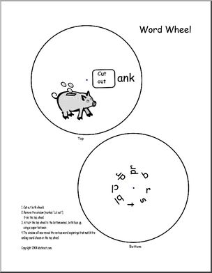 ANK Word Wheel