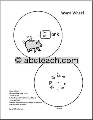 ANK Word Wheel