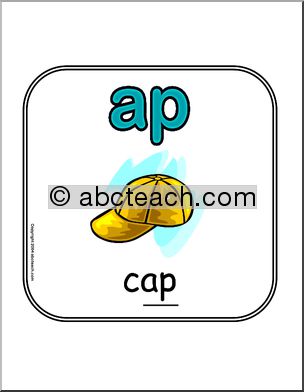 Word Family – AP Sign