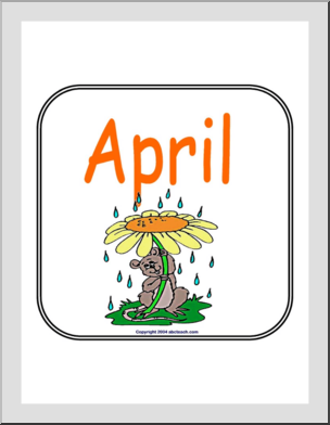 Sign: April