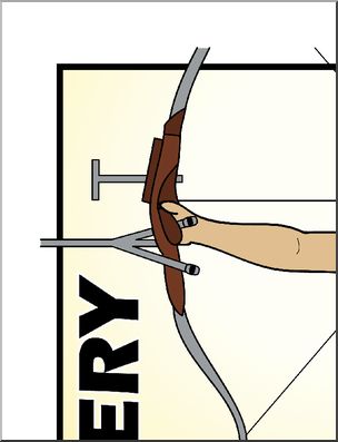 Large Poster: Sports – Archery (color)