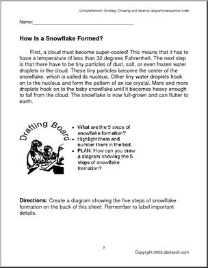 Unit: Snowflake Formation Part 1 (elem/upper elem) – Abcteach