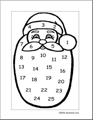 Craft: Christmas Countdown (primary)