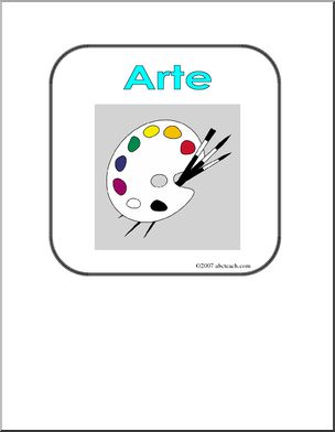 Spanish: Poster – Arte (elementaria)