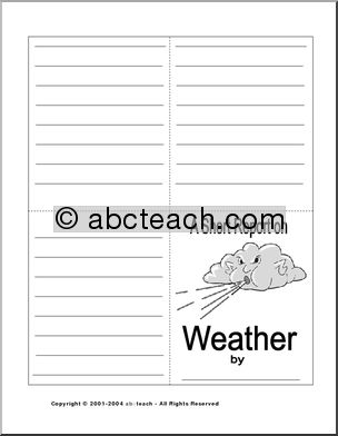 Report Form: Weather  (b/w)
