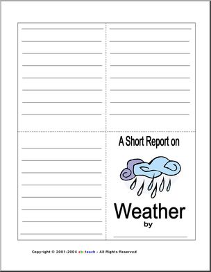 Report Form: Weather (color)