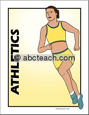 Poster: Sports – Athletics (color)