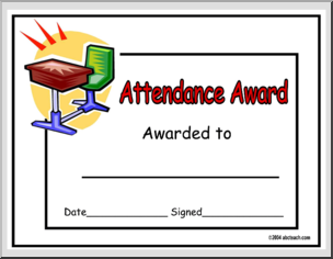Certificate: Attendance (multi-age)