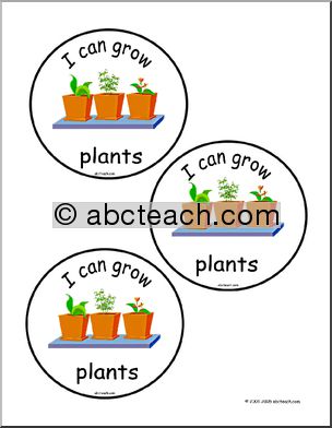 Badges: I can grow plants