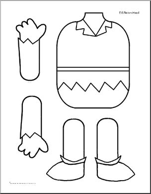 Paper Bag Puppet: Halloween Costumes (boy)