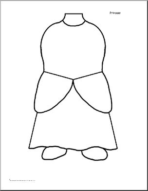 Paper Bag Puppet: Halloween Costumes (girl) | Abcteach