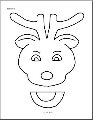 Paper Bag Puppet: Christmas – Reindeer