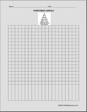 Favorite Christmas Carol Bar Graph