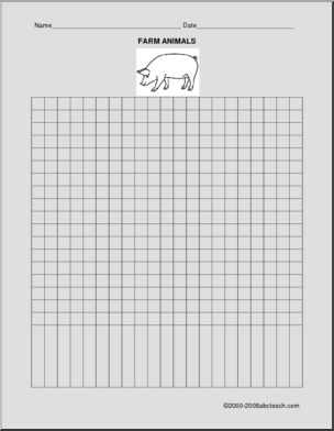 Bar Graph (create): Favorite Farm Animal