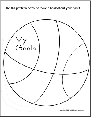 Booklet: Goals (Basketball theme)