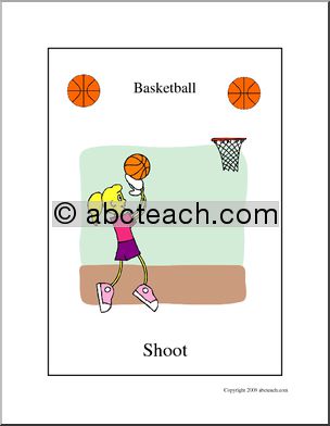 Poster: Sports: Basketball (color)