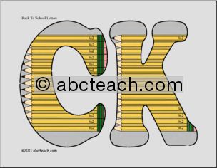 Bulletin Board: Back to School No. 2 Pencils (color)