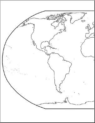 Map: World (blank)