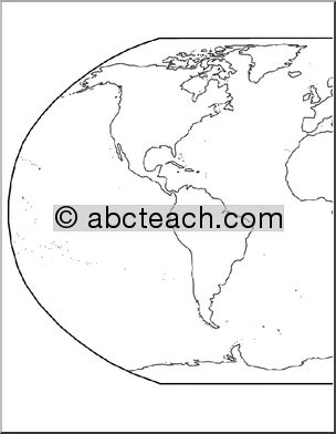 Map: World (blank)