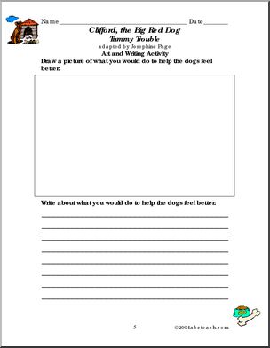 Printable Activities, Clifford the Big Red Dog