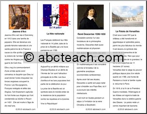 French: Bookmarks – Cultural Icons 5