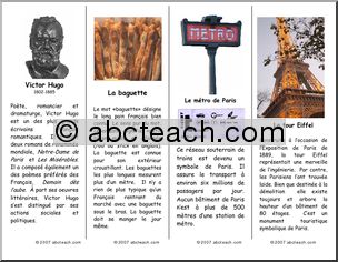 French: Bookmarks – Cultural Icons 4