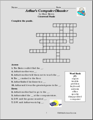 Arthur’s Computer Disaster (elementary) Book