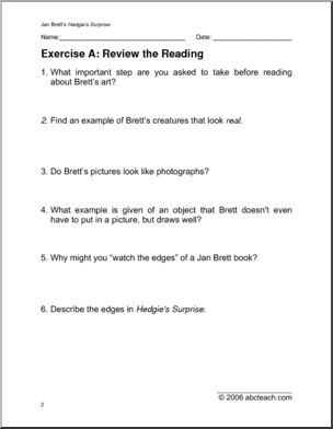 Hedgie’s Surprise (primary/elem) Book – Abcteach