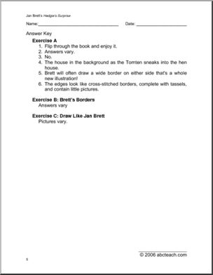 Hedgie’s Surprise (primary/elem) Book – Abcteach