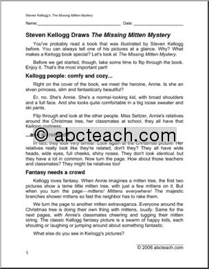 Book: Missing Mitten Mystery (elem)