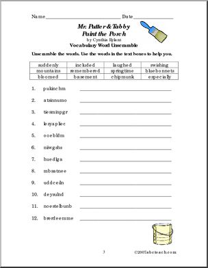 Book: Mr. Putter and Tabby Paint the Porch (primary/elem)