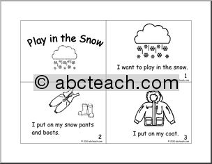 Booklet: Play in Snow (kdg)
