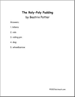 The Roly Poly Pudding (primary) Book