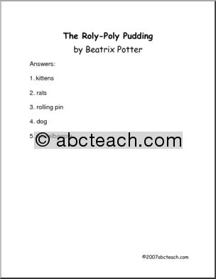 The Roly Poly Pudding (primary) Book
