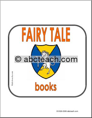 Sign: Books by Genre – Fairy Tales