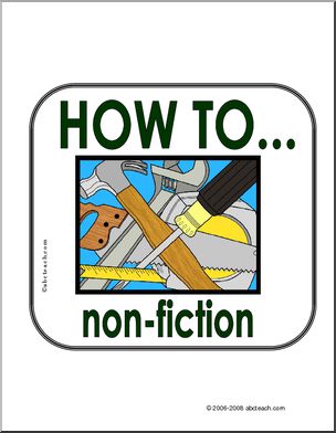 Sign: Books by Genre – How To Books (non-fiction)