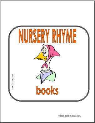 Sign: Books by Genre – Nursery Rhymes