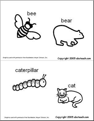 Coloring Pages: Animal Alphabet