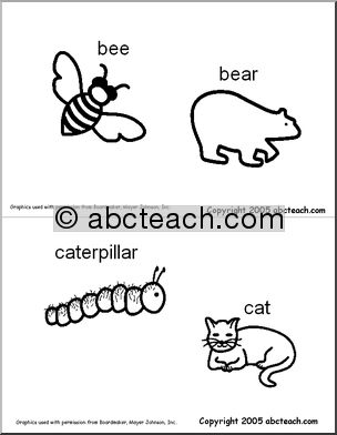 Coloring Pages: Animal Alphabet