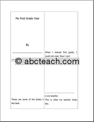 Booklet: First Grade Review