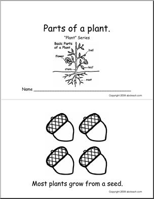 Booklet: Parts of a Plant (primary/elem) -b/w